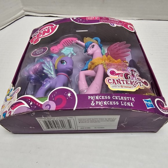 New My Little Pony Special Edition Canterlot Princess Celestia & Princess Luna - Picture 10 of 14